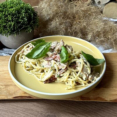 Паста Карбонара в Про Булки кафе-пекарня по цене 390 ₽