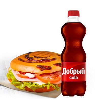 Панини + Добрый Кола в Синнабон по цене 595 ₽