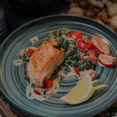 Стейк из лосося в Kish-Mish по цене 1440 ₽