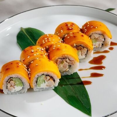 Ролл с копченой курицей в Кукумбер по цене 690