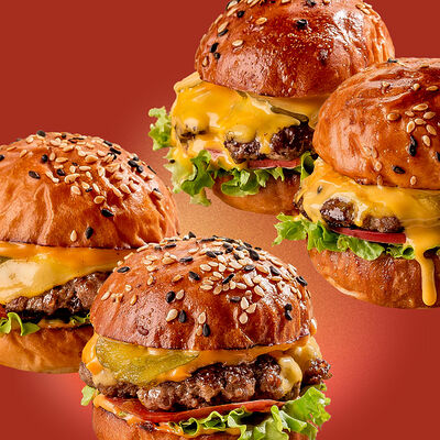 Сет мини бургеров в Бенджамин по цене 799 ₽