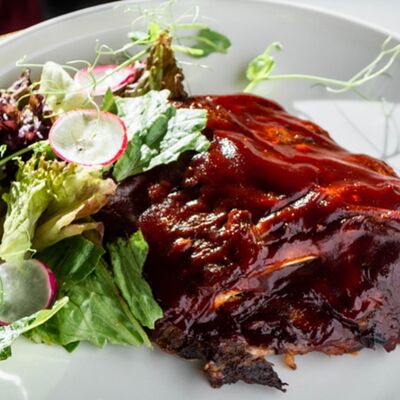 Рёбрышки Барбекю в аппетитной глазури в НУАР по цене 1200 ₽