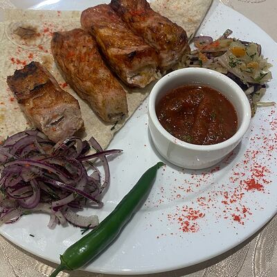 Шашлык из бараньей мякоти в Мзиури по цене 660 ₽