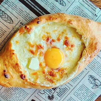 Хачапури по-аджарски в Мимино по цене 1140 ₽