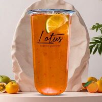 Лайм и клубника в Lotus Bubble Tea