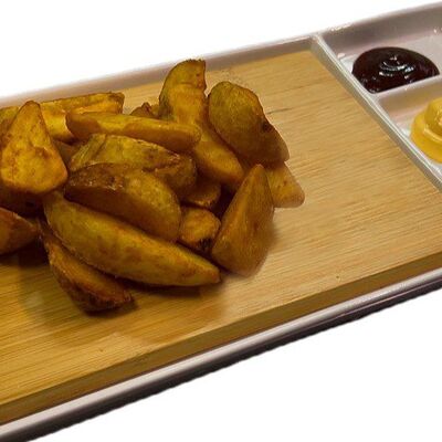 Картофель по-деревенски в Рам Суши по цене 195 ₽