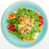Цезарь с тигровой креветкой в Риба моя