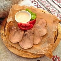 Язык с хреном в Корчма