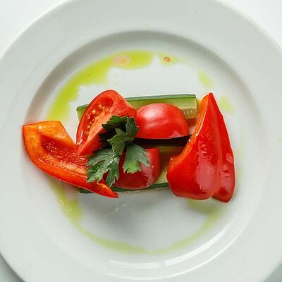 Свежие овощи в Перчини на огне по цене 235