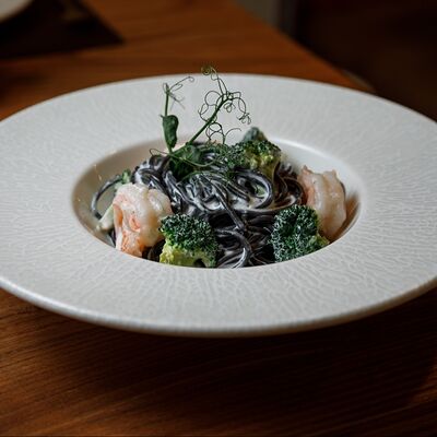 Черные спагетти в Сицилия бедда по цене 1450 ₽