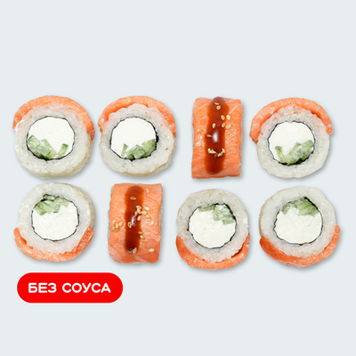 Запеченная Филадельфия в Суши Сет по цене 699 ₽