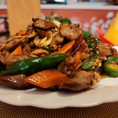 Куриные сердечки острые в Момо по цене 590