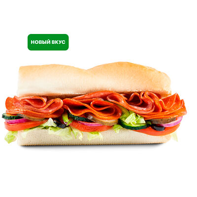 Сэндвич Острый Итальянский в Subway по цене 335 ₽