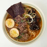 Рамен с говядиной в K-Pop корейская кухня