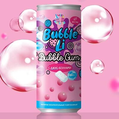 Bubble Li Bubble gum в Пицца на дровах по цене 350 ₽
