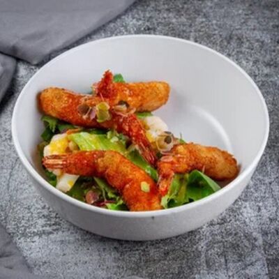 Салат с креветками и пикантной цветной капустой в Duran Bar & Grill по цене 569