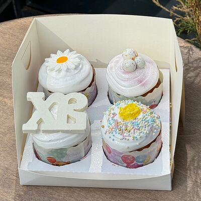 Куличи набор пасхальный в По кофе по цене 1160 ₽