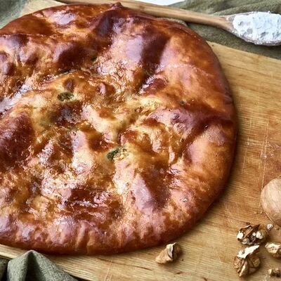 Хачапури Кубдари со свининой в На дровах по цене 490 ₽