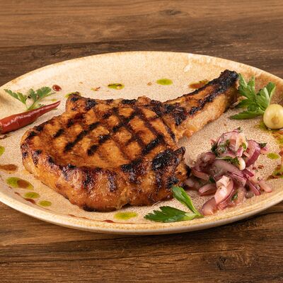 Стейк из свиной корейки в El sol по цене 720 ₽