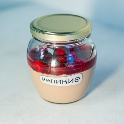 Паштет из куриной печени с вишневым конфитюромв Великие по цене 900 ₽