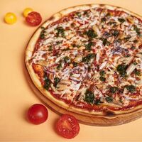 Пицца с копченой барабулькой в Лимончини