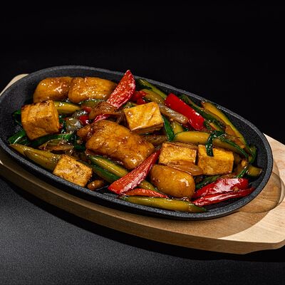 Минтай с овощами и тофу в Pi Am Перчик по цене 870 ₽