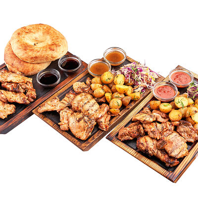 Сет много мяса на 4 в ИТЛЕ Стейк-кафе Halal по цене 3500