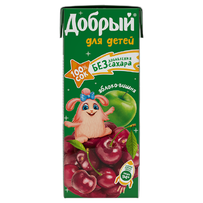 Сок добрый 0,2 яблоко-вишня в Жар Пицца по цене 49