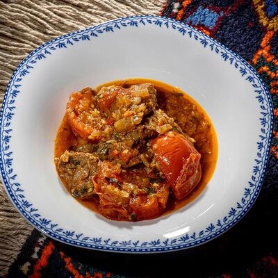 Чашушули в Хачапури тетушки Марико по цене 640 ₽