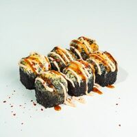 Малый запечённый в чёрной икрев ЁБИСАН