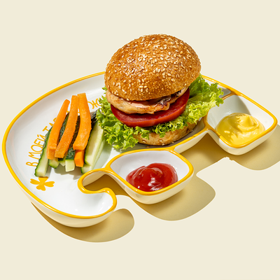 Бургер с овощными палочками в Сицилия по цене 275 ₽