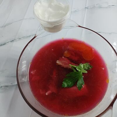 Борщ в Осетринка по цене 300 ₽