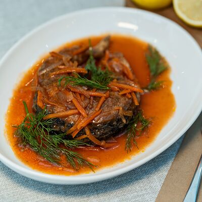 Пеленгас в томате в Есть на море по цене 290 ₽