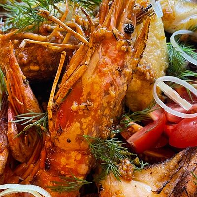 Лангустины на гриле M в Лобстер по цене 939 ₽