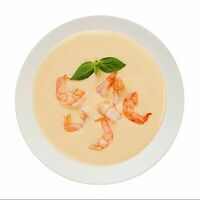 Суп-пюре сырный с креветками в Азбука Вкуса Экспресс Меню