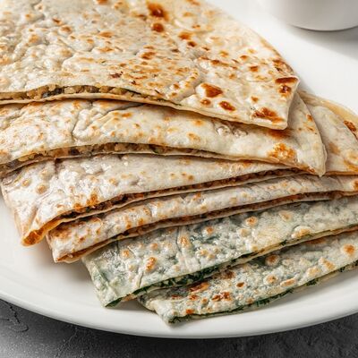 Кутаб с курицей и грибами в Чайхана Баранжар по цене 365 ₽