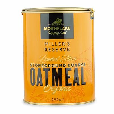 Хлопья овсяные Mornflake Millers Reserve крупного помола ж/б в Азбука Вкуса Экспресс Меню по цене 958 ₽