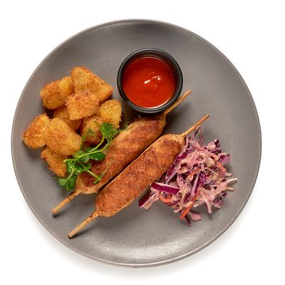 Кебаб из цыпленка с салатом коул-слоу в CITYBAR по цене 485 ₽