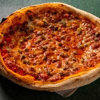 Пицца Болоньезе с халапеньо в Oreganos пицца-паста