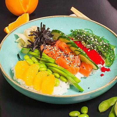 Поке с лососем в Луиджи & Тосё по цене 599