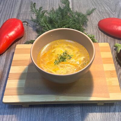 Домашняя куриная лапша в Коно Пицца№1 по цене 440 ₽