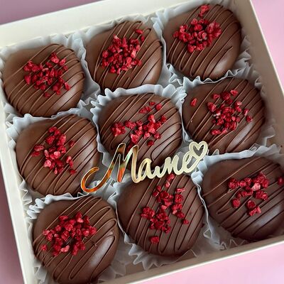 Шоколадное пирожное картошка 9 шт. для мамыв Lipatik sweets по цене 2290 ₽