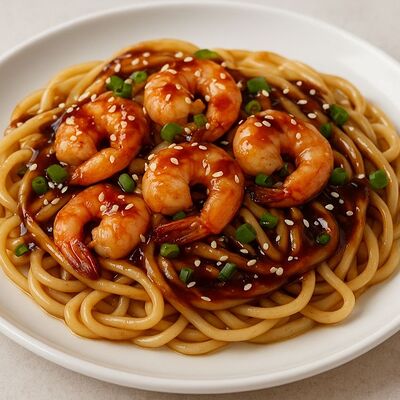 Лапша Удон с Креветками в SushiDream по цене 535 ₽