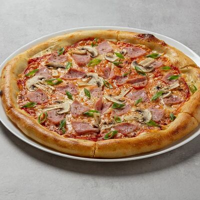 Пицца Ветчина-грибы в КафеАллея по цене 860 ₽