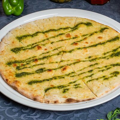 Фокаччо с сыром и песто в Космос по цене 150 ₽