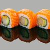 Ролл Филадельфия с морским гребешком в кляре (8 шт) в Marlin Sushi по цене 890