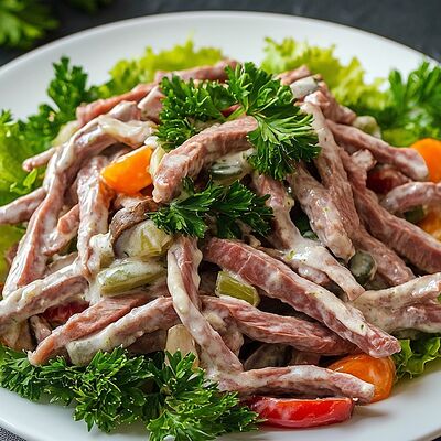 Салат Охотник в У Вольфовича по цене 390 ₽