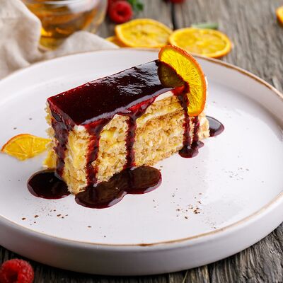 Апельсиновый пирог в Баклажан в ТЦ 