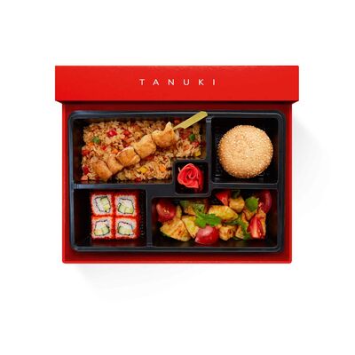 Ланч с курицей в Тануки по цене 495