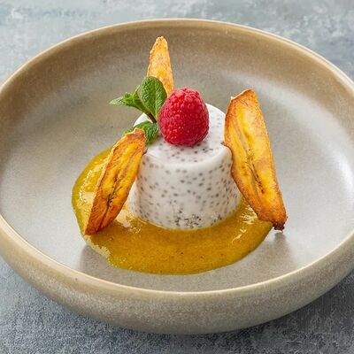 Панна котта с семенами чиа в На Парах по цене 250